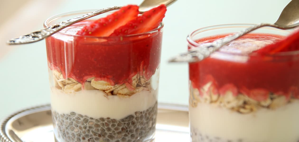 OVERNIGHT OAT MIT CHIASAMEN